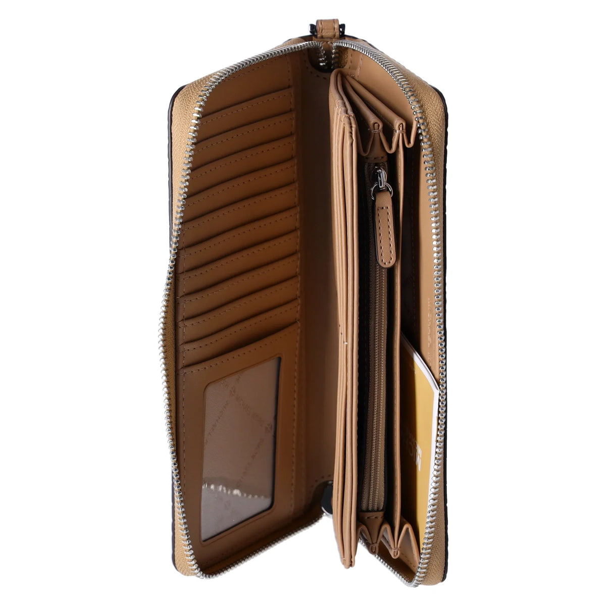 Camel Travel Continental Set Kors Jet Croc Large Embossed Wallet Michael