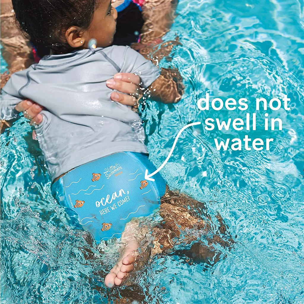 Swim Disposable Little lbs), Ct 17 Huggies (32+ dimension 5-6 Swimmers Diapers,