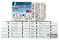 Filter (Pack 12) In Pleated or Home AC HVAC Air 2" - or Air - - - Glasfloss Filter - Made Office - Air 16x20x2 10 The of Filter Furnace USA. MERV