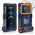 Smart LCD for Professional Underwater UrbanX Protective to Surfing Diving Snorkeling 5 [15m/50ft] Infinix Waterproof Lanyard all Inch Phones Photo with Up Housing Video And Swimming Case 6.9