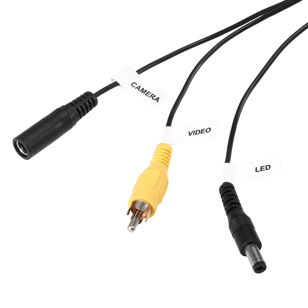 Accessories Waterproof LEDs Carevas Fishing Cable with 12 Ice Vision Fishing Night Shape 1200TVL 15m30m50m Underwater Boat Fish