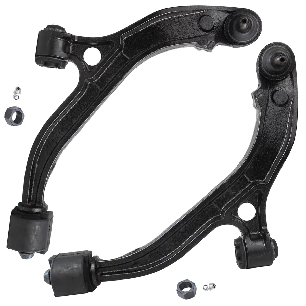 Front - Lower Voyager, Assembly 2pc & Arms Joints & Control Axle 01-03 Caravan Detroit Chrysler Arms Dodge Control Ball Town Replacement Country Lower 01-07 for