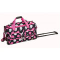 22 Rolling Duffle PRD322-MULPINKDOT in. Bag