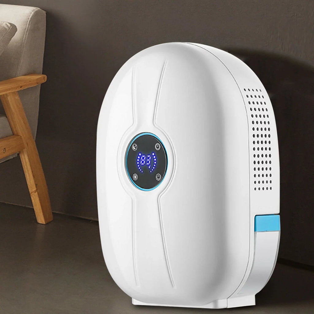 Remote Free Mini Bedroom Air Damp Dehumidifier Moisture Control 500ml Dryer Home