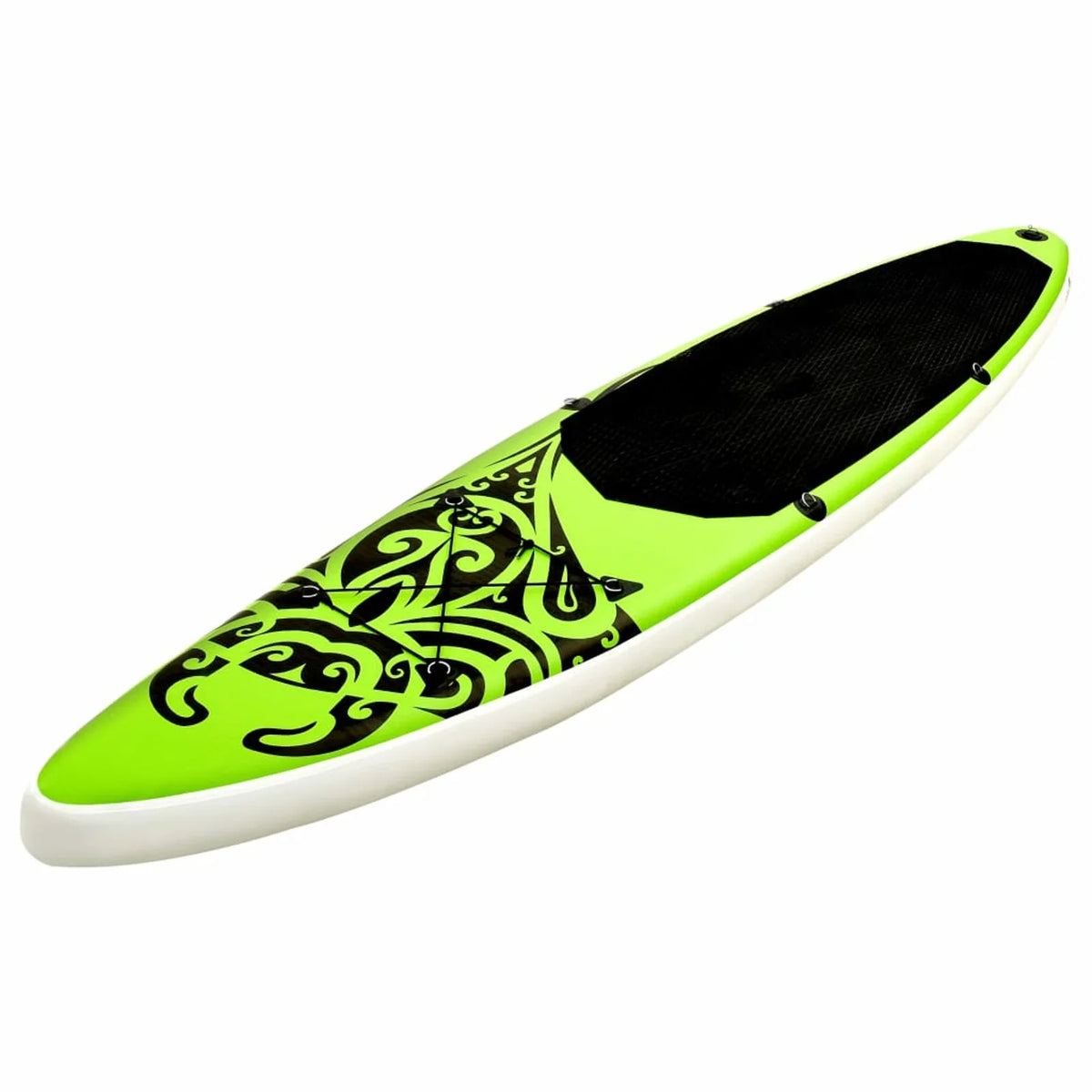 126"x29.9"x5.9" Inflatable Green Paddleboard Set MABOTO