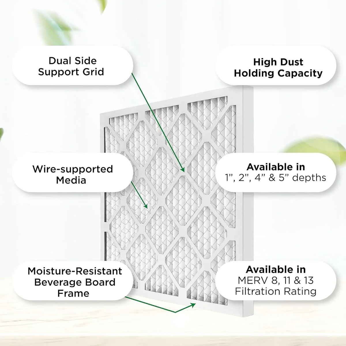 Case 6. Furne Of Ext 19-3/8 23-3/8 X MERV 3-3/4 HV 20X24x4 dimension: Air Pleated 8 X Filters.