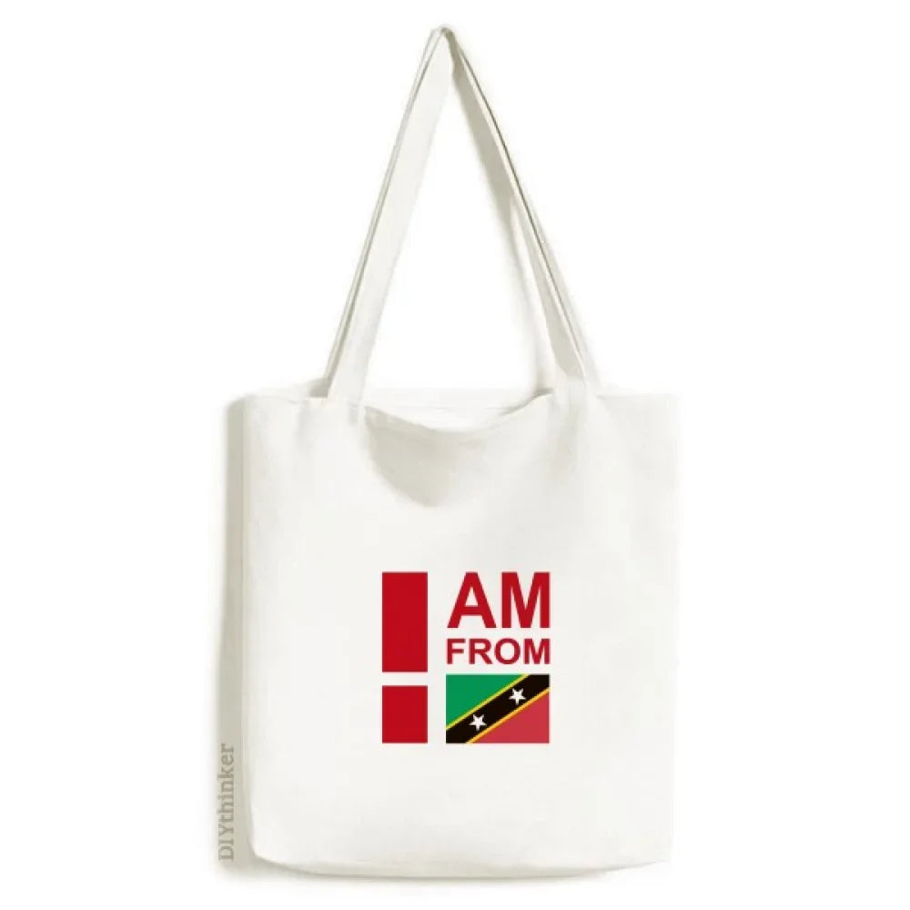Am Tote I From Handbag Casual Bag Shopping Kitts Canvas Nevis Satchel