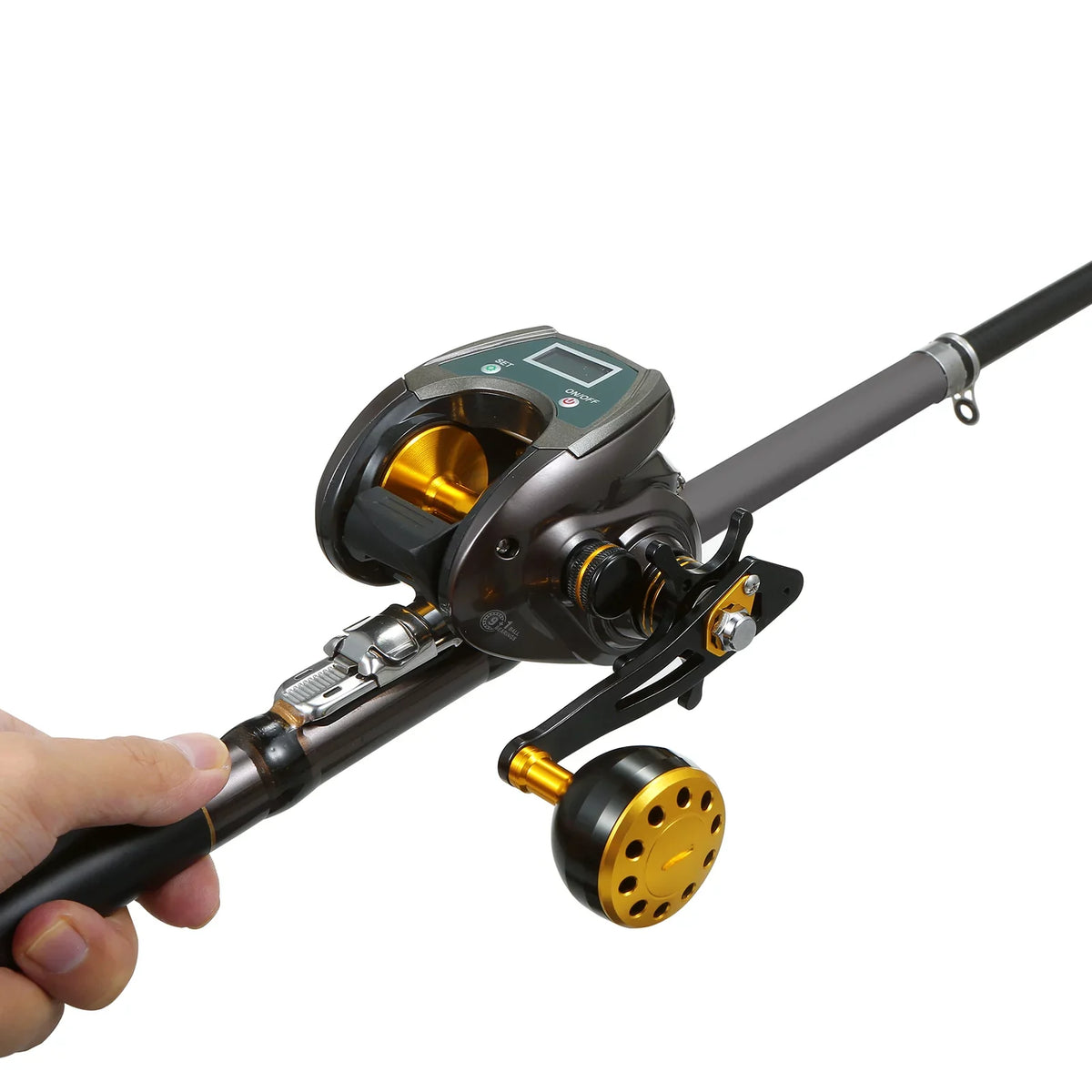 Baitcasting Fiber Ratio 6.4 Display Display Baitcaster Brake Reel Usb With Reel Carbon Reel,With 1 With Speed 1 Reel Eryue 9+1bb Brake 9+1bb Reel Carbon Speed Display Reel 6.4 Fiber Reel EXBERT Speed
