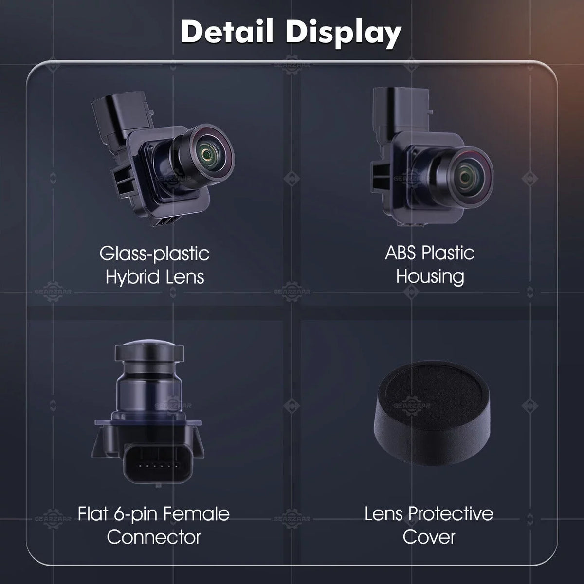 BACK CAMERA GA8Z19G490A FOR UP FLEX SAFETY 2013 CAMERA REAR 2014-2019 VIEW
