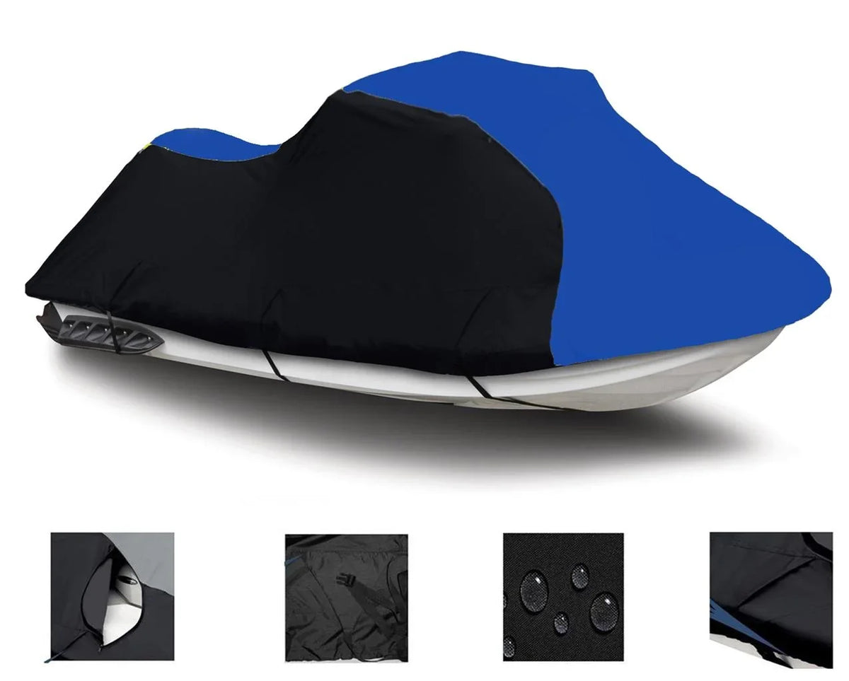 Jet Sea-Doo 2006 Cover Ski Watercraft BLUE Doo BLACK GTX 2005 Cover DENIER Compatible for SC Sea 600 / HEAVY-DUTY,