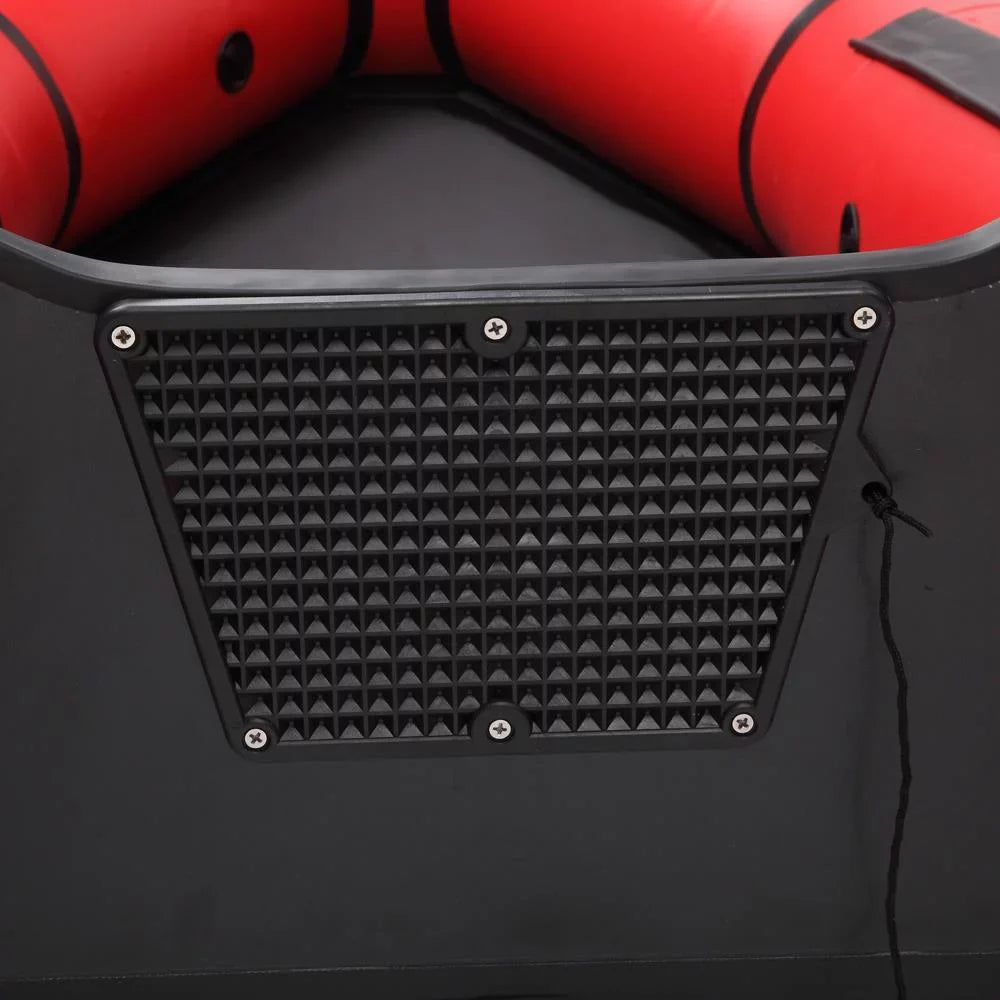 Campingsurvivals Oars with 10ft Rafting Inflatable Air Boat, Thickened and Boats Red/Black Pump,