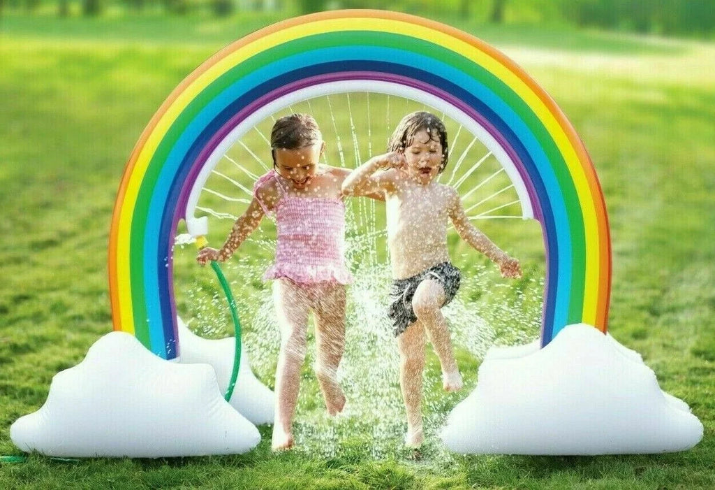 Infants 5 for Boys, Year 3 7 Toy, Rainbow Toddlers, Summer Backyard liquid Children 8 Toy Inflatable Spray Girls Kids, for 4 Old exterior Pool Fun Sprinkler 6