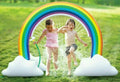Infants 5 for Boys, Year 3 7 Toy, Rainbow Toddlers, Summer Backyard liquid Children 8 Toy Inflatable Spray Girls Kids, for 4 Old exterior Pool Fun Sprinkler 6