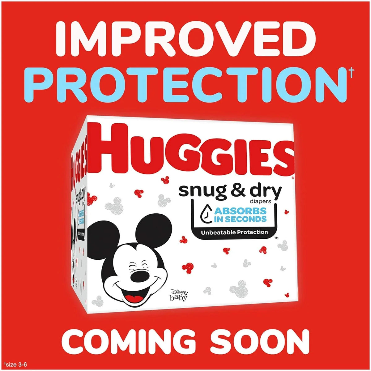 Dry (54 Snug Big HUGGIES 6 dimension and Pack, 54 Count) Diapers Baby Count