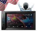 '+ Camera DMH-240EX Receiver XX-20C 6.2" Touchscreen Rearview Pioneer Backup Bundle Car