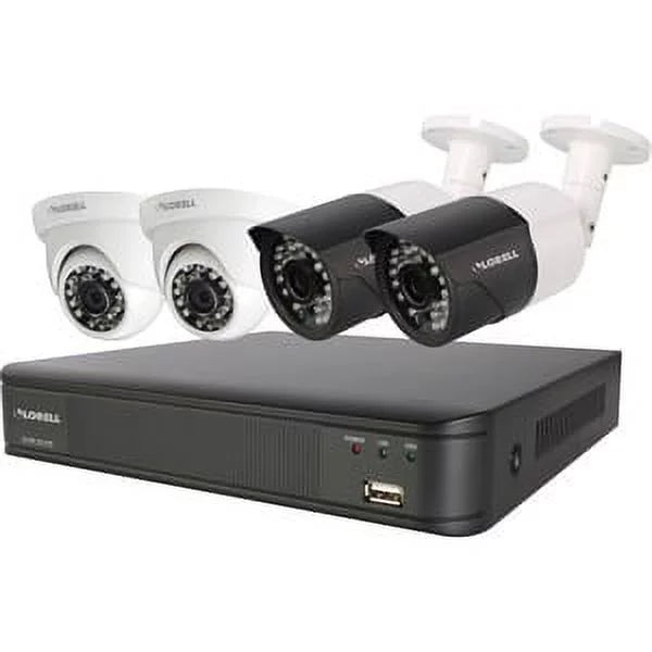 Video Security 5 Megapixel Recorder, Camera Lorell System Digital Weatherproof