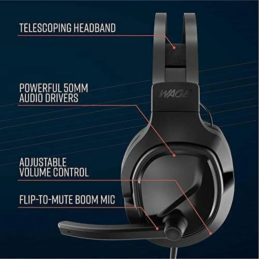 Gaming Pro Black/Green (WMAGY-N080) Universal Wage - Headset
