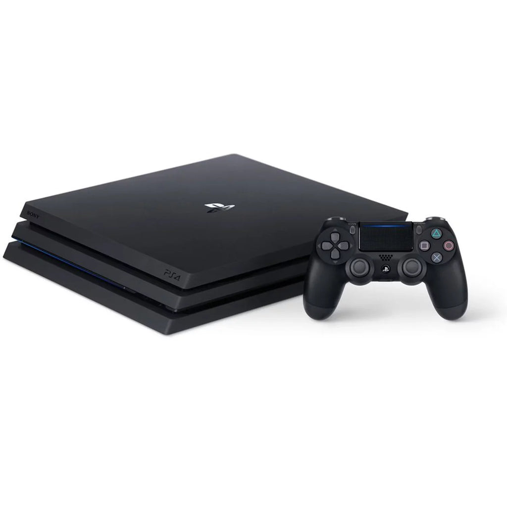 4 Pro Console, PlayStation Black, Restored (Refurbished) CUH-7115 1TB Gaming