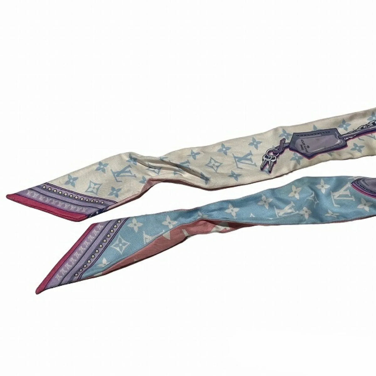 Silk Accessories Ultimate M76677 BB Bandana (Good) Women's Pre-Owned Scarf Bandeau