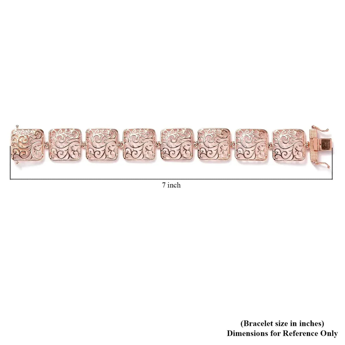 for Rose Mom 6.5" dimension Day Mothers Bracelet Plated Shop Gold LC 18K Birthday Gifts Jewelry