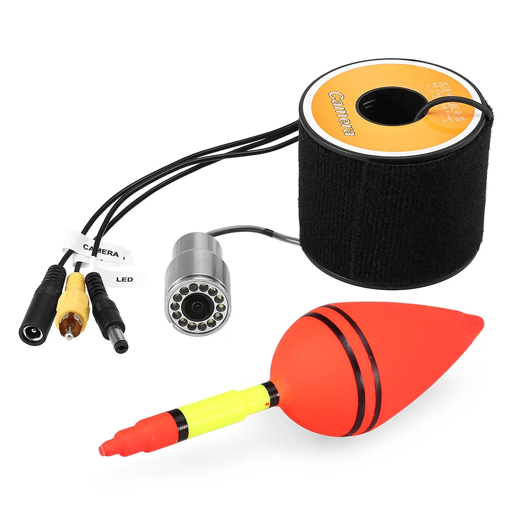 Accessories Waterproof LEDs Carevas Fishing Cable with 12 Ice Vision Fishing Night Shape 1200TVL 15m30m50m Underwater Boat Fish