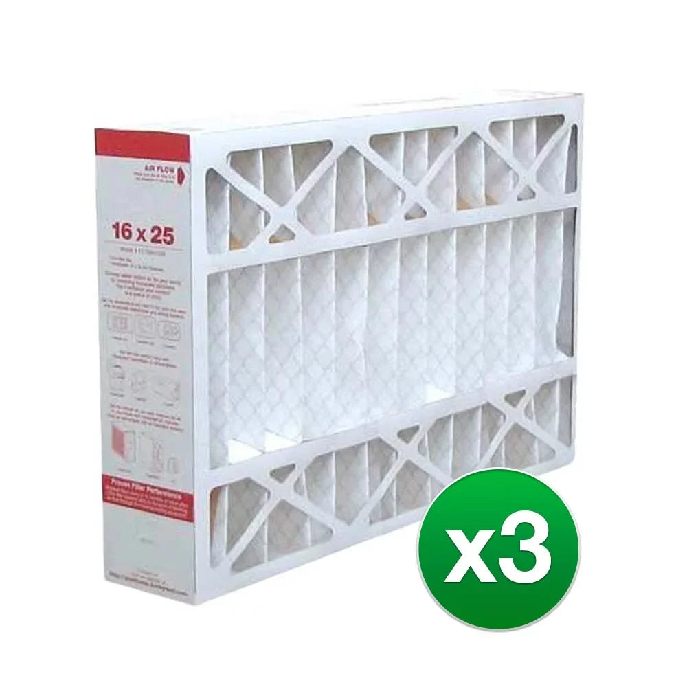 Air 11 Replacement (3 Pack) Filter Honeywell Fits MERV HVAC 16x25x4 F100B1016