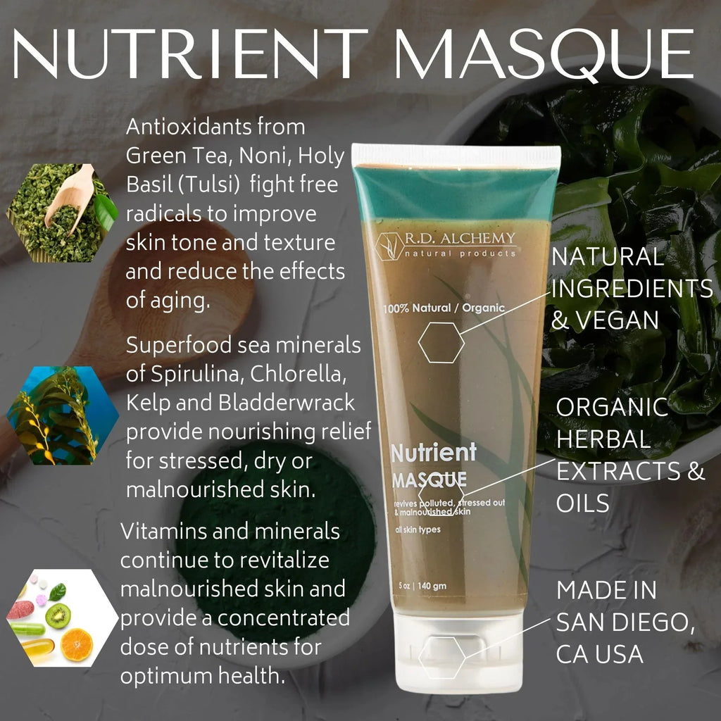 and Organic - RD Nutrient Alchemy - Natural Mask