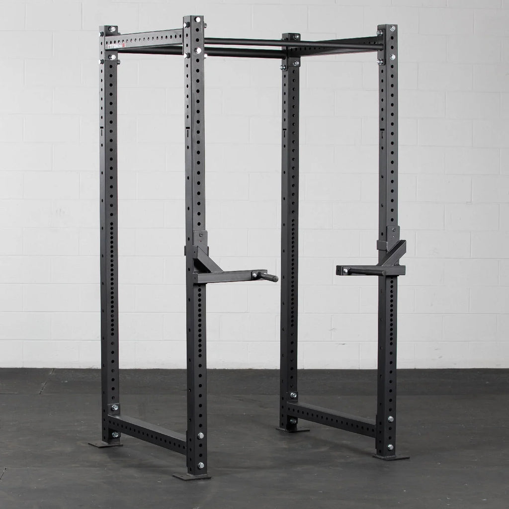Steel 3” Rack Dip Fitness Bars, 880 Titan J-Hook Attachment, Series Capacity, Mounted X-3 X LB Fits Tubular Dip 3” design