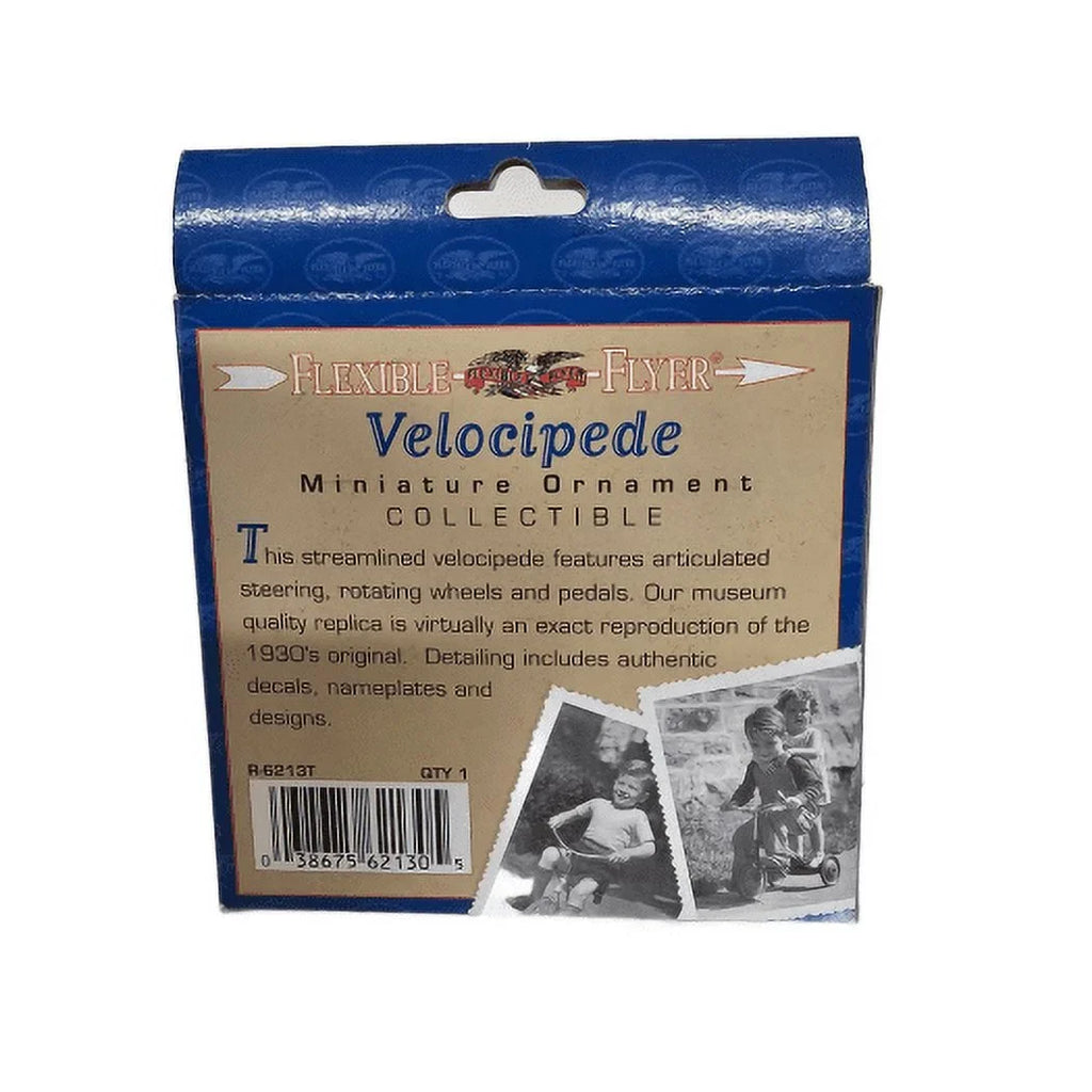Flexible 1998 1930's 1/20 Miniature Tricycle Scale Velocipede Flyer Brunswick