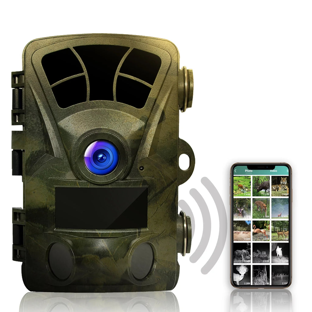 for Camera Hunting Surveillance Cam Sensor 4K Trail Motion Wi-Fi 20MP CMOS exterior, Rexing H2 W/