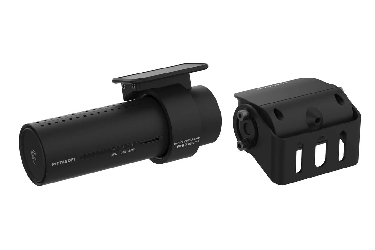BlackVue 1080p DR770X-2CH-TRUCK Front & 60FPS Card 64GB + With WiFi GPS Dash Cam Waterproof Exterior Cloud-Ready |