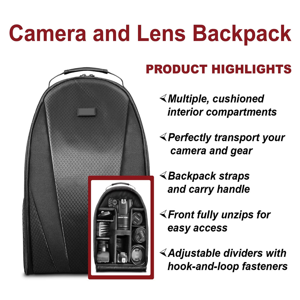 32GB T100 Lens, SanDisk ZeeTech EOS with and Bundle Backpack Rebel Tripod, 18-55mm DSLR 4000D Canon Camera Memory, /