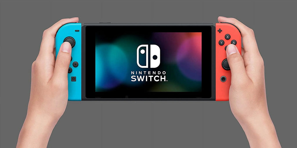'- Neon Nintendo Blue Joy-Con459 Console Red/Neon 32GB - Switch