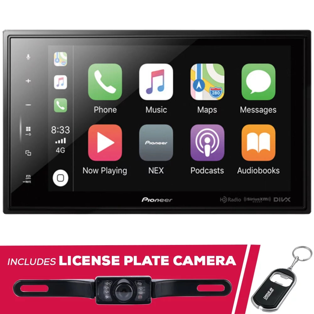Digital Receiver Plate New Pioneer Multimedia Camera and 8" License DMH-C5500NEX