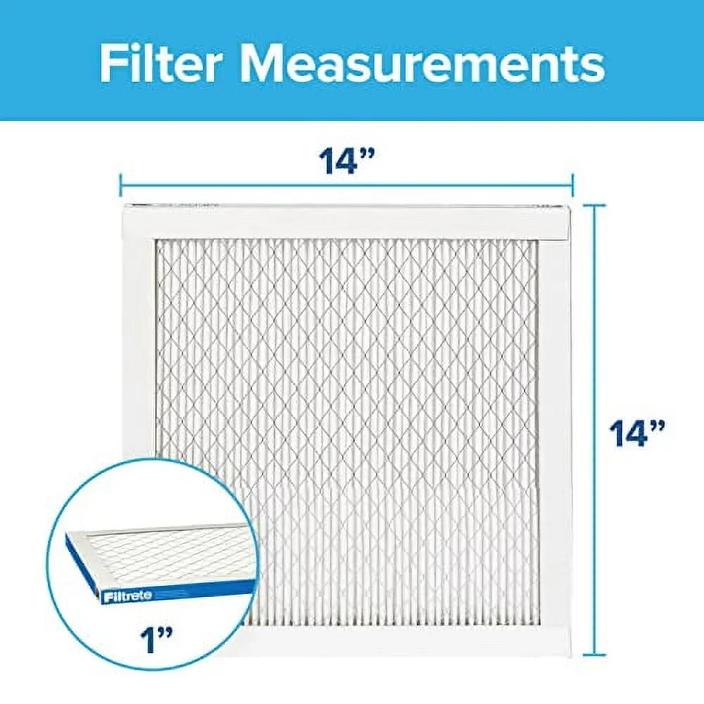 3-Month 1900, Filters, Filtrete Filters Ultimate Healthy MPR 14x14x1 2 1-Inch Air Filter, Pleated Living Allergen 13, Air MERV