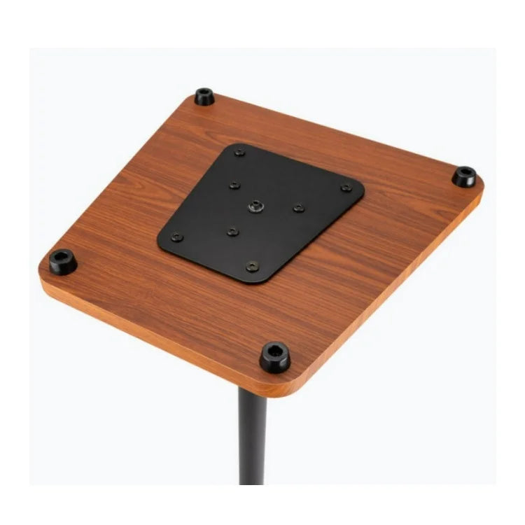 On Rosewood) Stands Height SMS7500R Stage Adjustable Studio Monitor Wood Non-Slip (2-Pack,