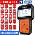 TPS TPMS Scanner EPB NT650 25 SAS OBD2 Airbag Functions DPF Elite ABS with FOXWELL Reader Automotive Engine Special EPS Code