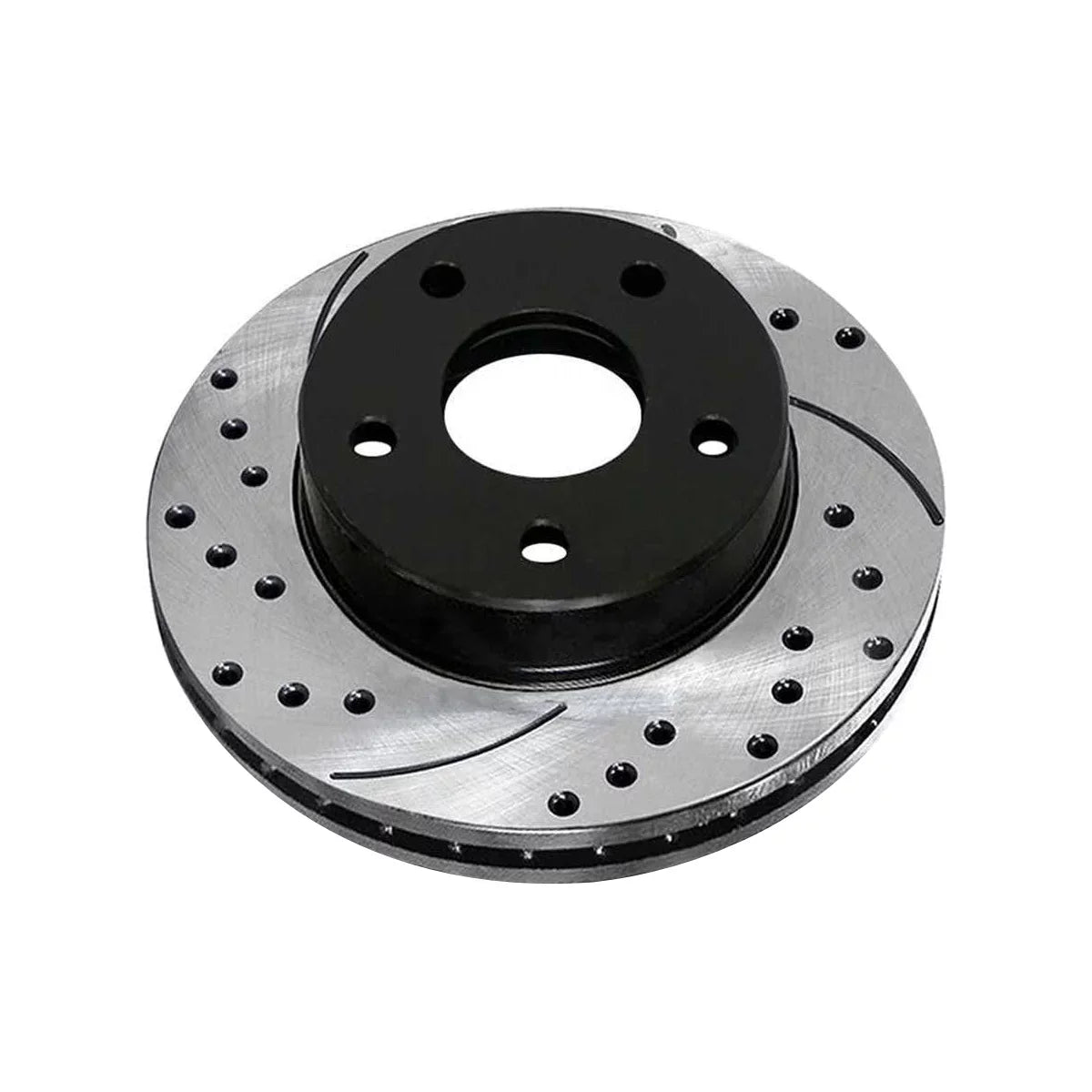 for 2008-2017 Dodge Drilled Pair of Slotted 2.0L 2.4L Side Replacement and Lancer Front Rotors AWD 2007-2010 FWD 1.8L Caliber AutoShack 2011 PR63039LR 2 2012 Brake Driver Mitsubishi Black Passenger