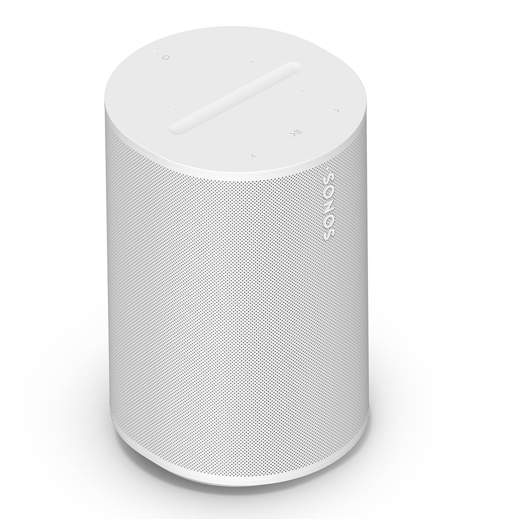 (White) Pair Built-In Bluetooth, Tuning Technology, Control Wireless Sonos & Trueplay - Voice with 100 Speakers Voice-Controlled Acoustic Era Smart