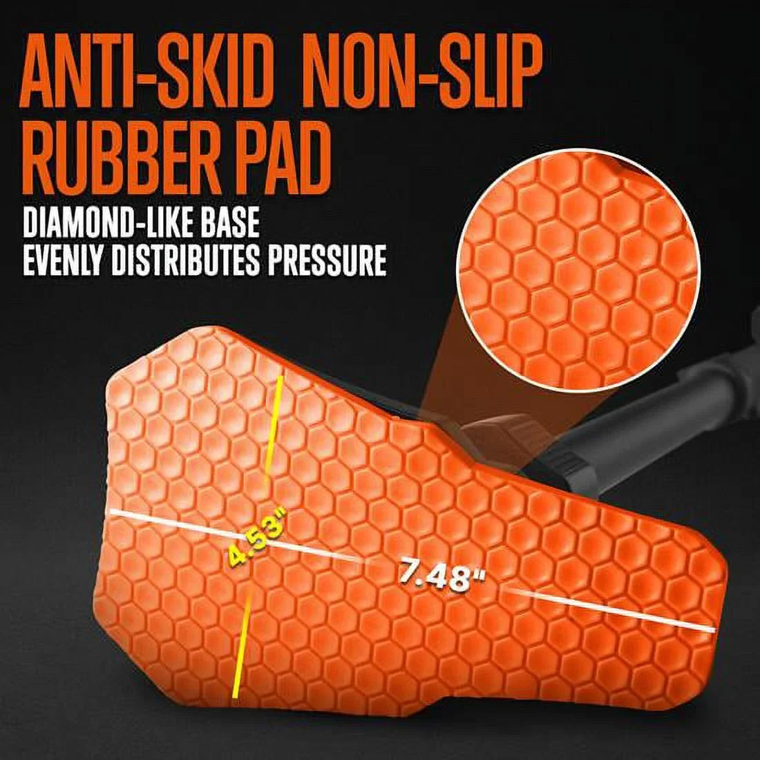 black 37 Pull-up SQUATZ to color 56 Bar ,orange -Adjustable 48” inches, Width and Adjustable