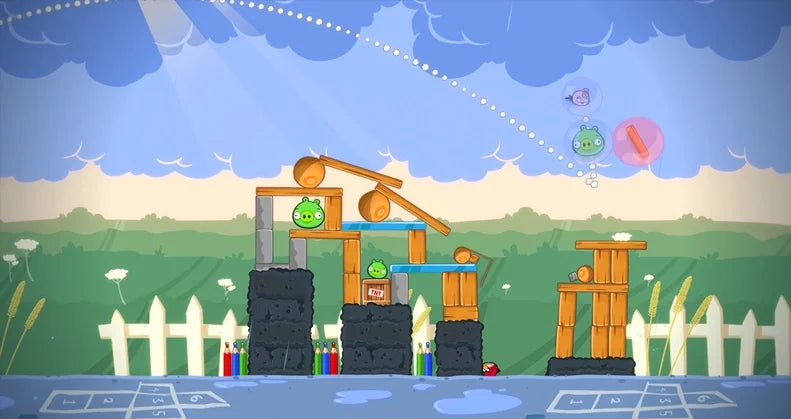 '- Nintendo U Trilogy Angry Birds Wii