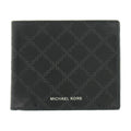 Andy Michael Kors Slim Billfold Bi-Fold Mens (Black) Wallet 2 Leatehr