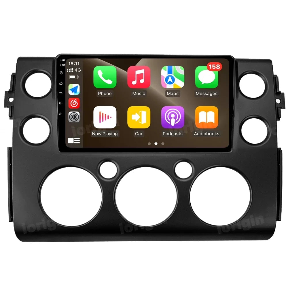 GPS Toyota Radio Fj Navi 9" Android 2+32G For Carplay Stereo 2007-2014 Cruiser Car 12