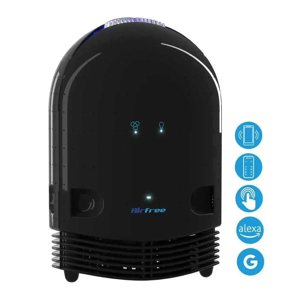 Silent Covers Filterless sq. Purifier 650 | No or Airfree Fan, Air Humidifier | ft. P3000 Filter, Plus