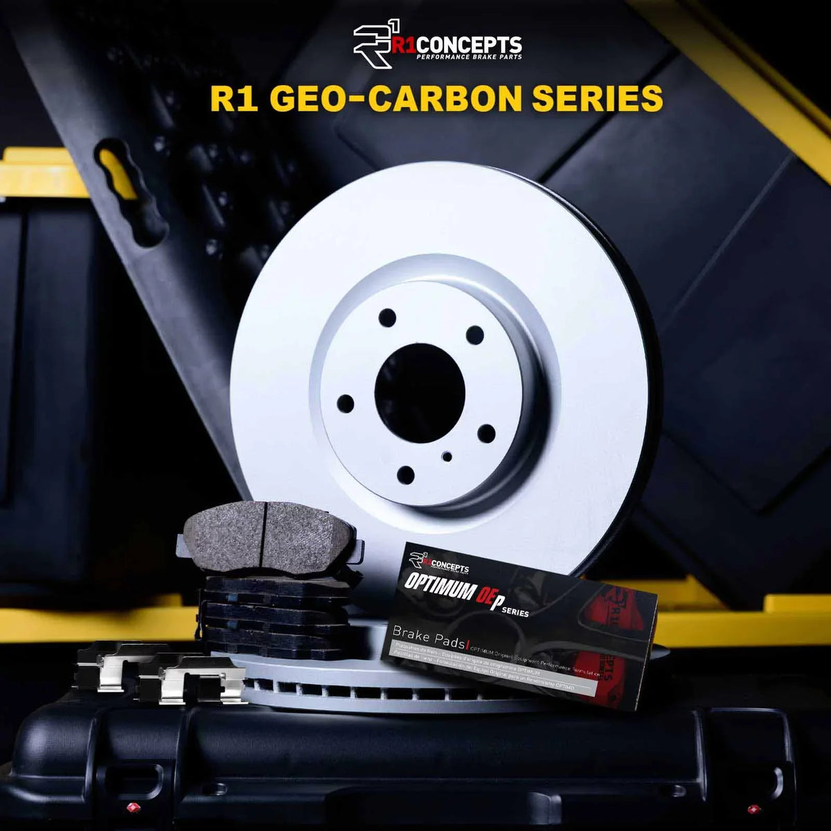 Concepts Pads| |Rear WDUH1-80093 and Pads |Hardware Pads| Brake Rotors Brake and Brakes Kit and R1 Optimum Kit OEp Brake Rotors Rear Rotors
