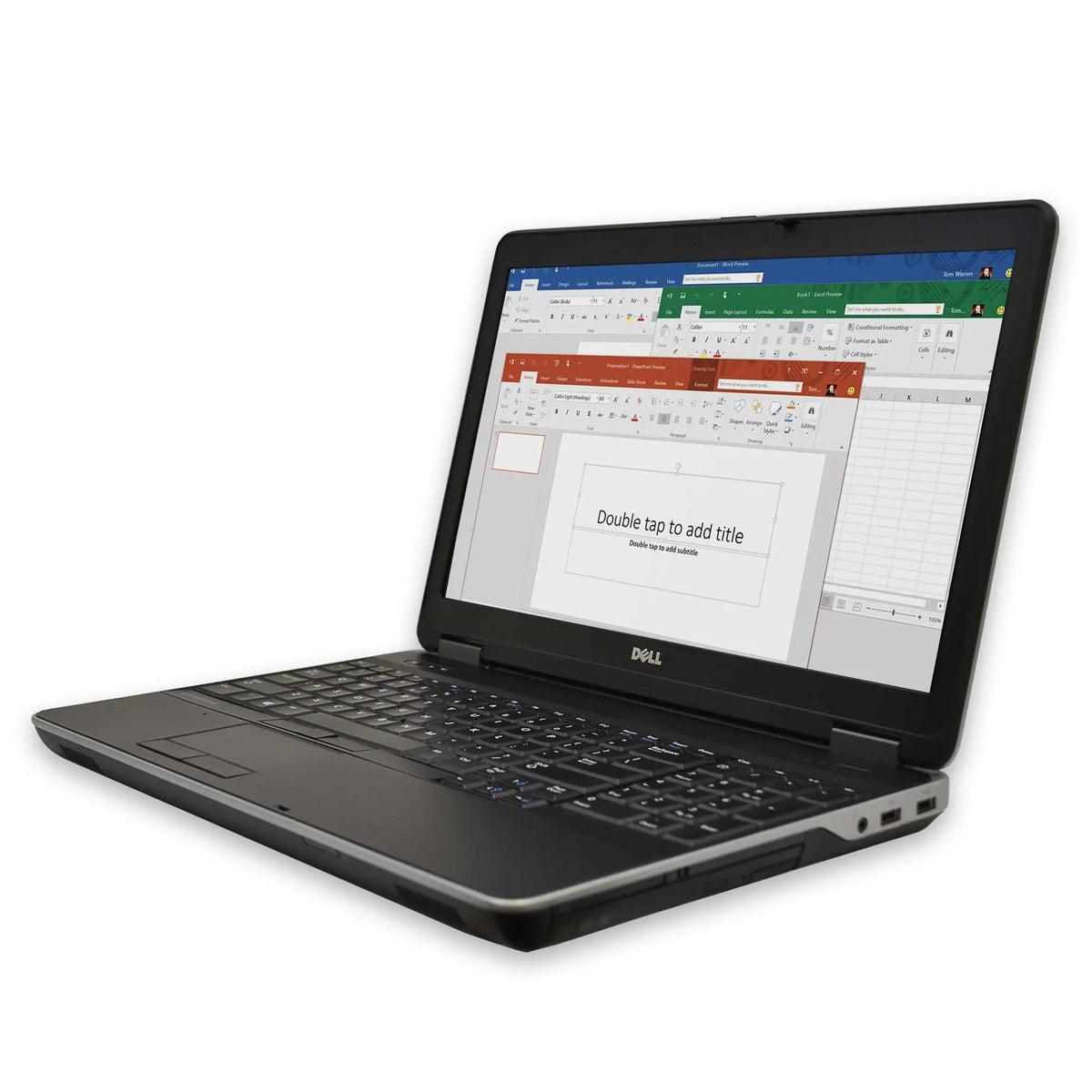 Core 64Bit, Quad Latitude Drive, DDR3 2.60 Screen E6540 15" Intel Gen Used i7 Computer, GHz Home SSD Windows 4, Laptop Hard 10 RAM,
