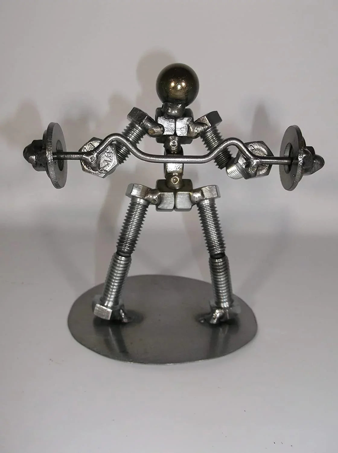 C Bolt Metal Lifter curl Preacher bar url Figurine, Weight