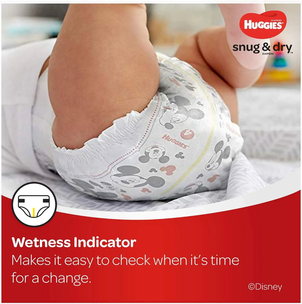 Dry (54 Snug Big HUGGIES 6 dimension and Pack, 54 Count) Diapers Baby Count