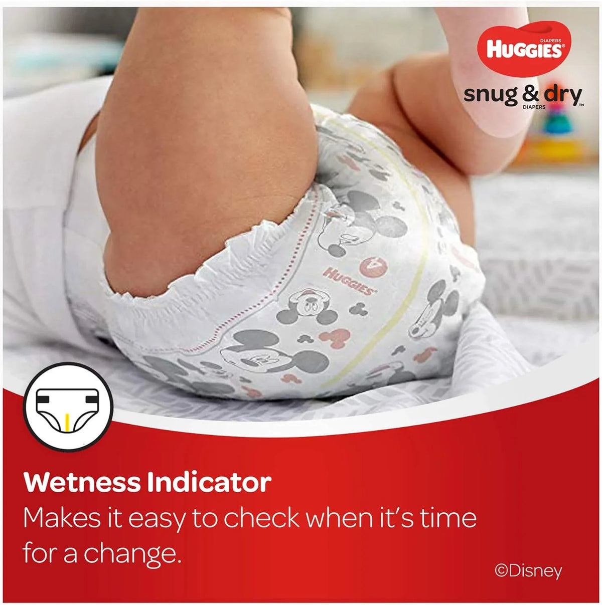 Dry (54 Snug Big HUGGIES 6 dimension and Pack, 54 Count) Diapers Baby Count