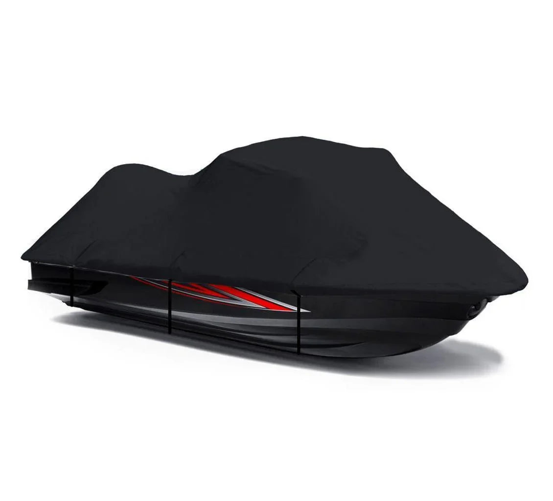 BLACK 2003 SC PWC Ski TEC Doo Compatible JetSki Cover 4 GTX Sea-Doo Bombardier 600 Jet Cover for 2005 Sea Jetski DENIER 2004
